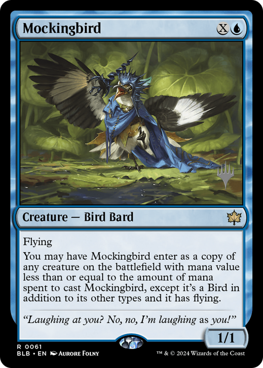 Mockingbird (Promo Pack) [Bloomburrow Promos] Foil