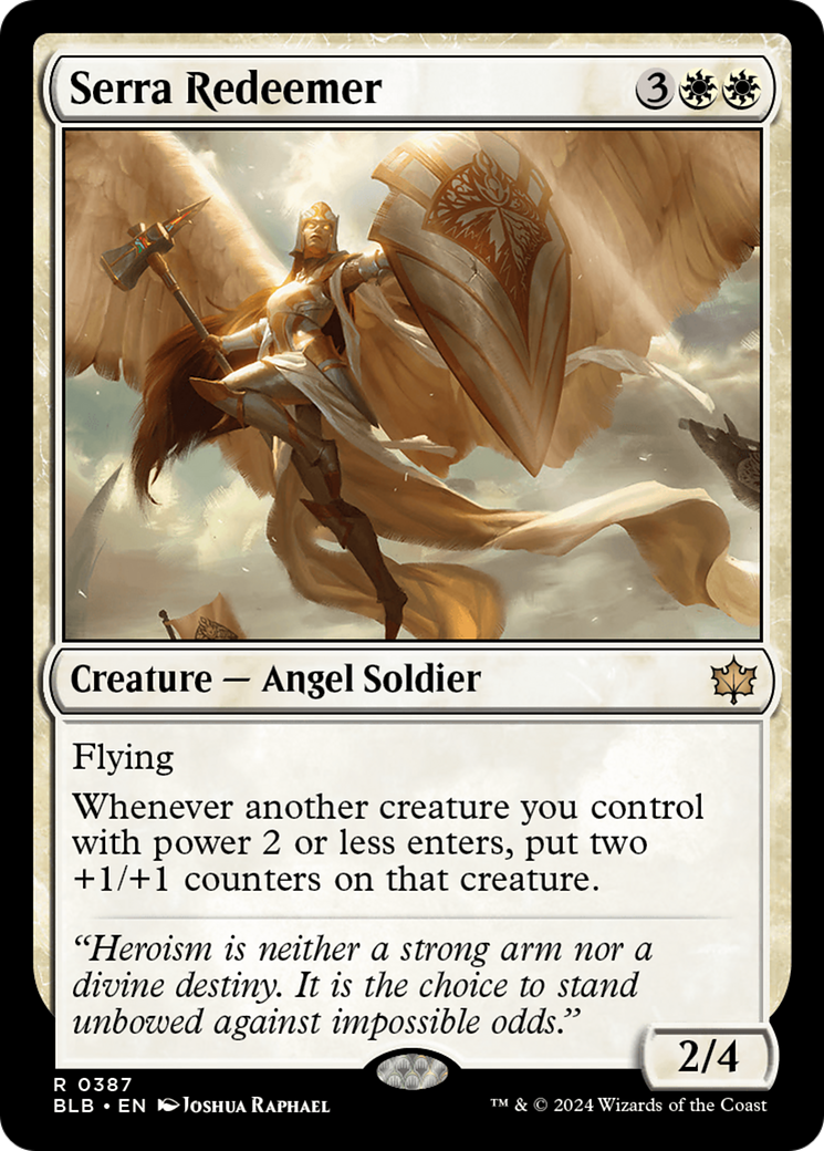 Serra Redeemer [Bloomburrow] | Silver Goblin