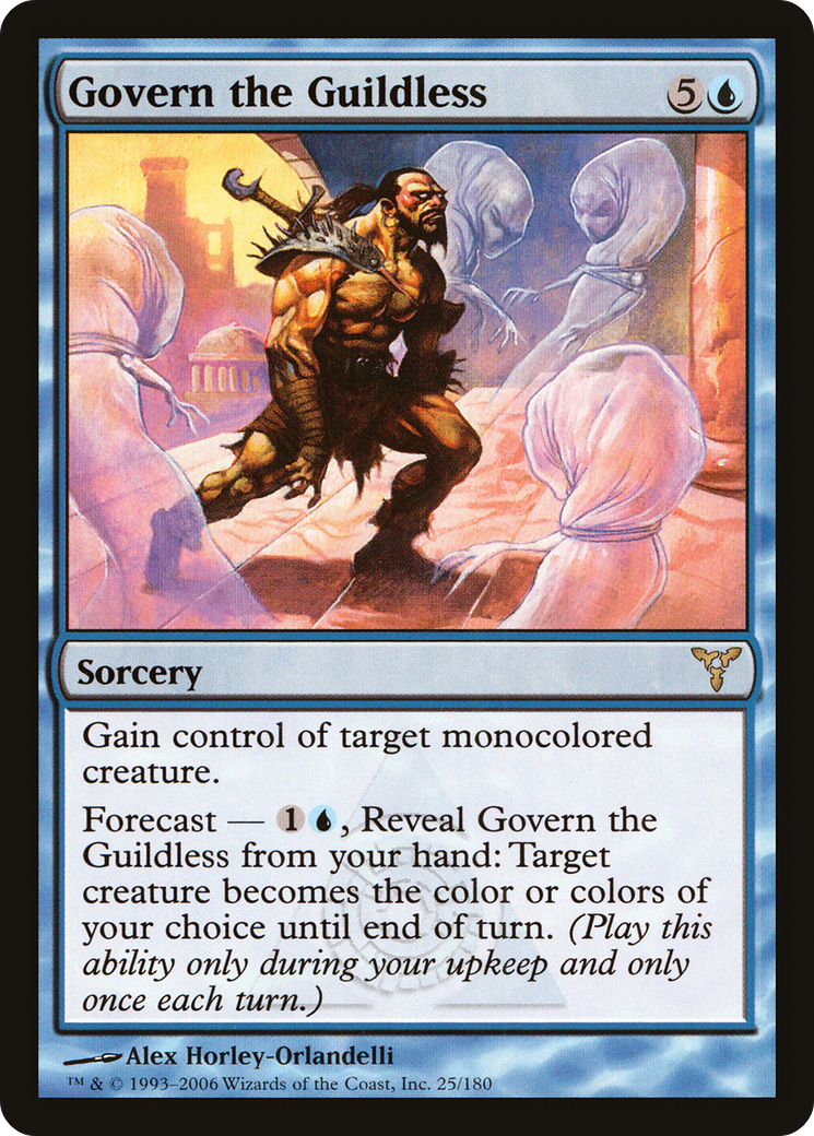 Govern the Guildless (025) - Dissension Foil