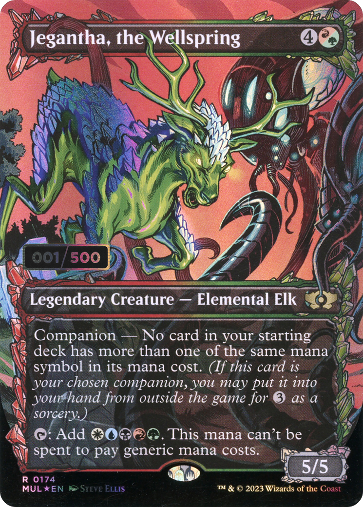 Jegantha, the Wellspring (Showcase) (174z) Foil - Multiverse Legends