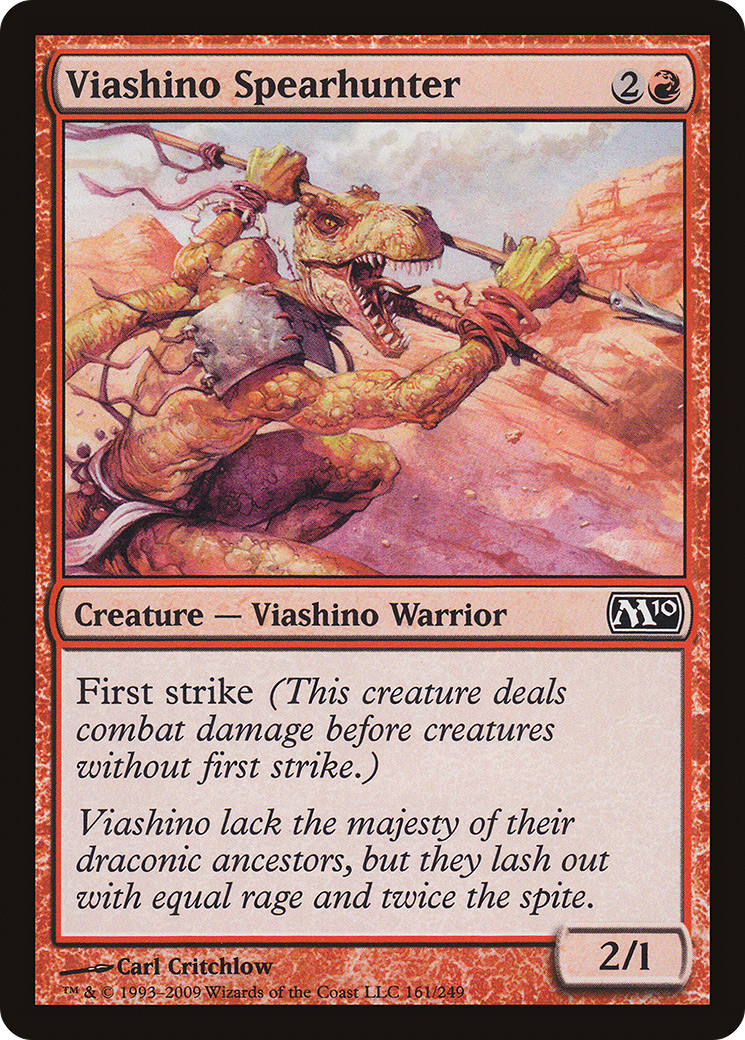 Viashino Spearhunter (161) Foil - Magic 2010