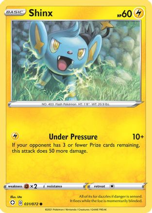 Shinx (031/072) [Sword & Shield: Shining Fates] Reverse Holofoil