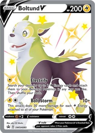 Boltund V - SWSH085 (SWSH085) Holofoil - SWSH Sword & Shield Promo Cards