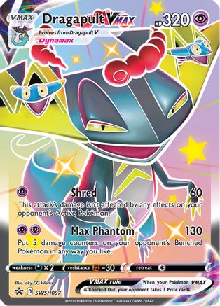 Dragapult VMAX - SWSH097 (SWSH097) Holofoil - SWSH Sword & Shield Promo Cards