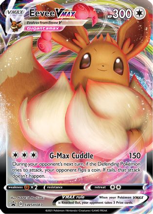 Eevee VMAX - SWSH087 (SWSH087) Holofoil - SWSH Sword & Shield Promo Cards