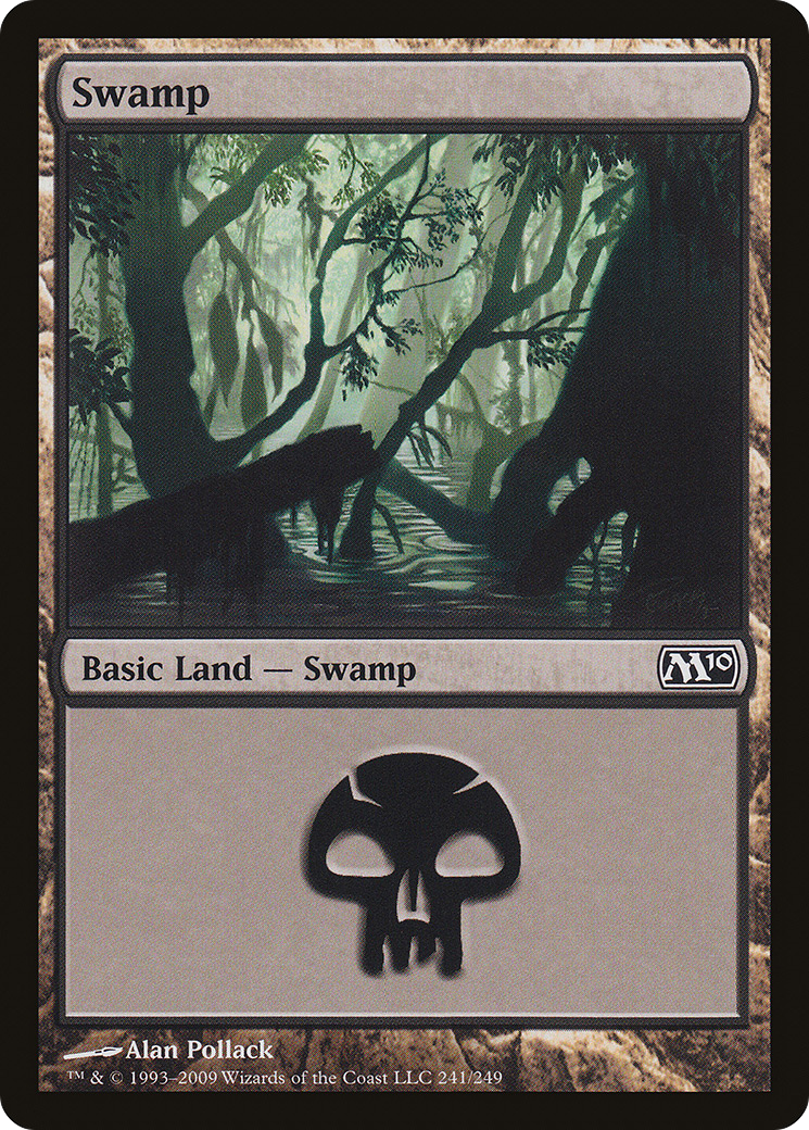 Swamp (241) Foil - Magic 2010