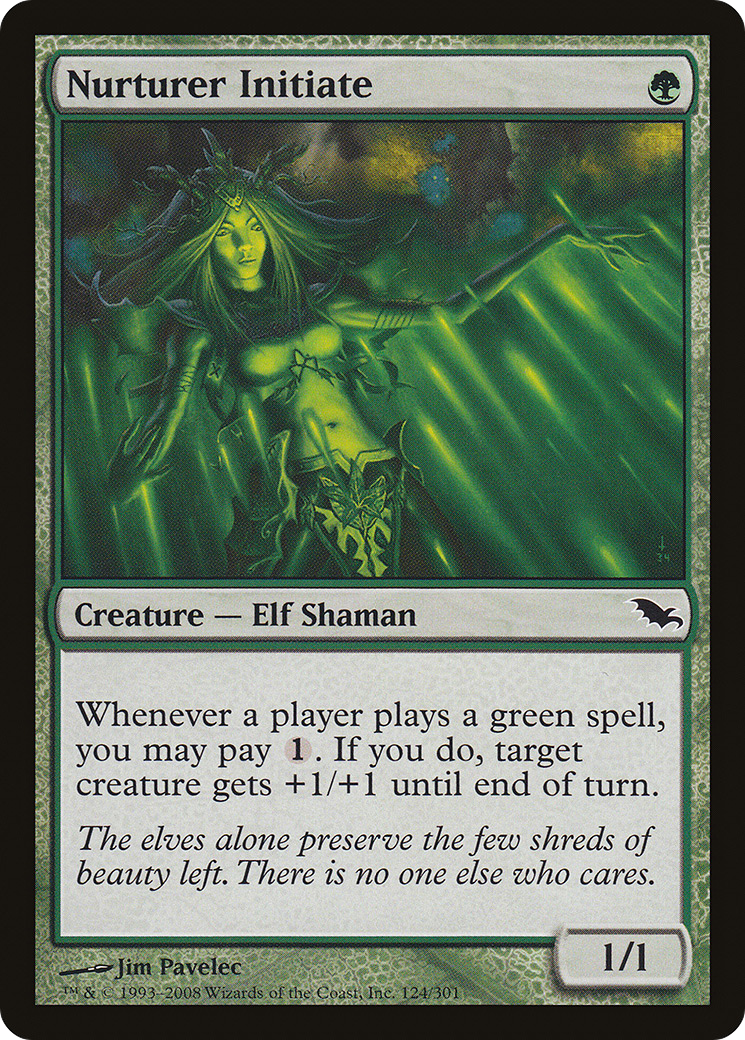 Nurturer Initiate (124) Foil - Shadowmoor