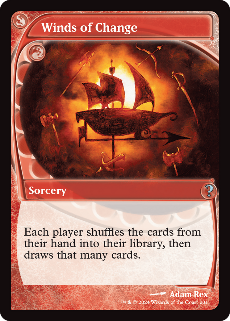 Winds of Change (Future Sight) (201) Foil - Mystery Booster 2