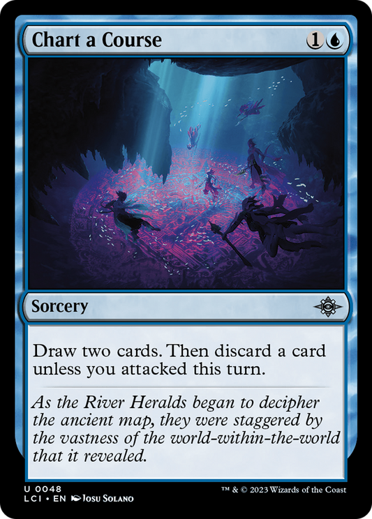 Chart a Course (048) Foil - The Lost Caverns of Ixalan