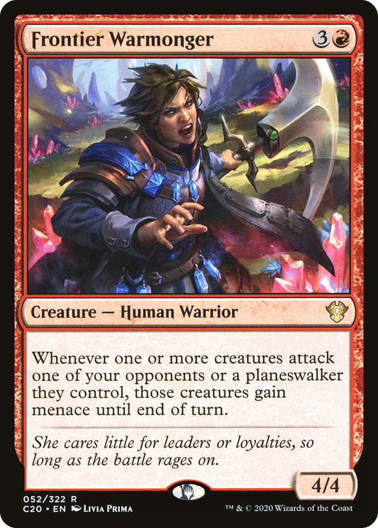 Frontier Warmonger (052) - Commander 2020