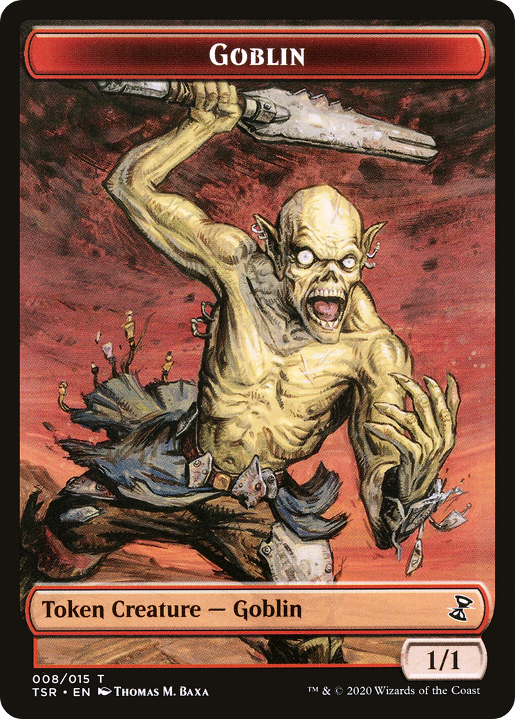 Goblin Token [Time Spiral Remastered Tokens] | Silver Goblin