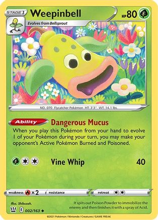 Weepinbell (2) - Battle Styles
