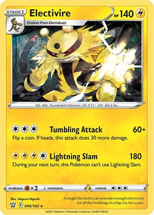 Electivire (045/163) [Sword & Shield: Battle Styles] Reverse Holofoil
