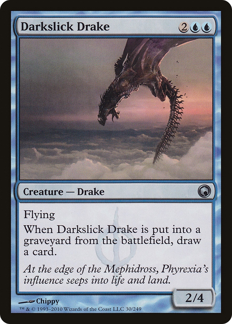 Darkslick Drake (030) - Scars of Mirrodin