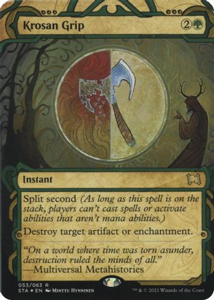 Krosan Grip (053) Etched Foil - Strixhaven Mystical Archive