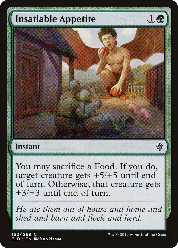 Insatiable Appetite (162) - Throne of Eldraine