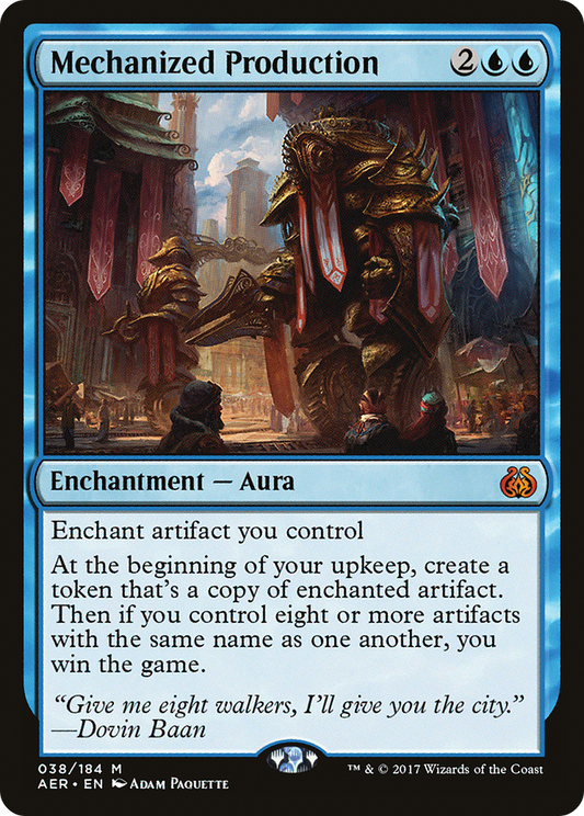 Mechanized Production (038) - Aether Revolt