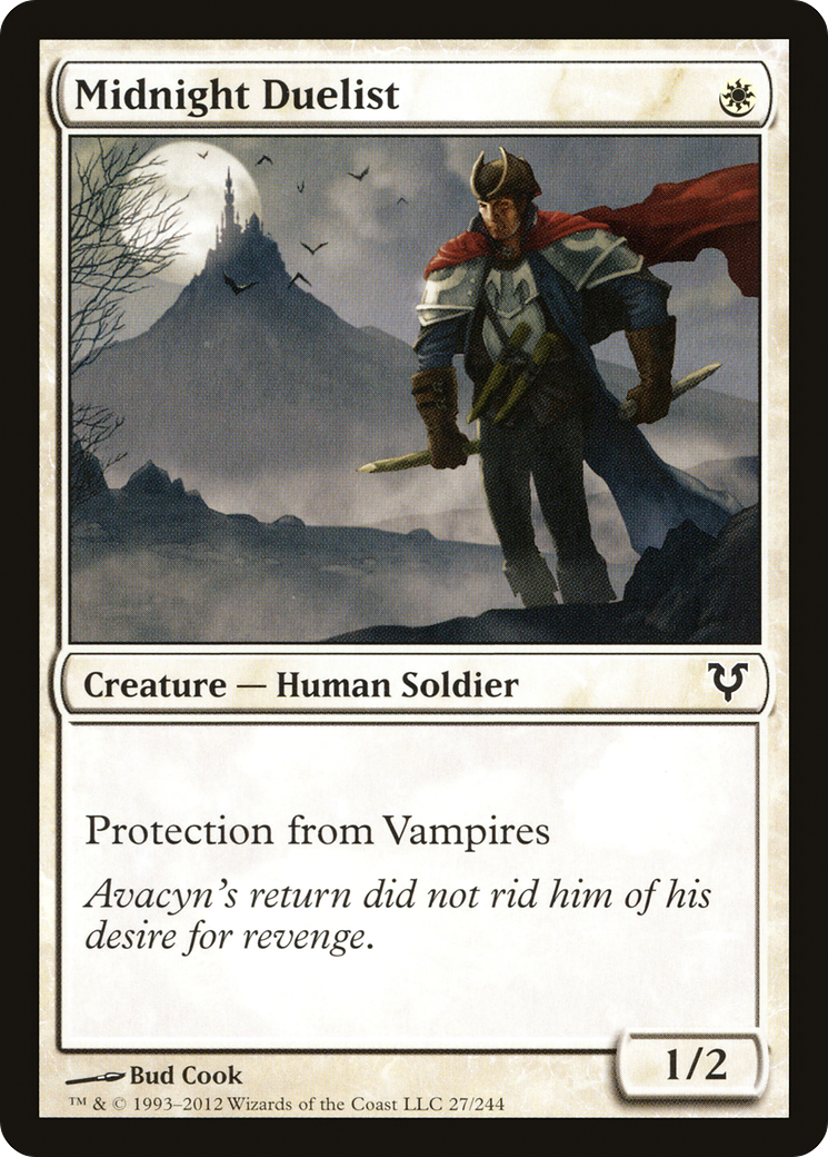 Midnight Duelist (027) Foil - Avacyn Restored