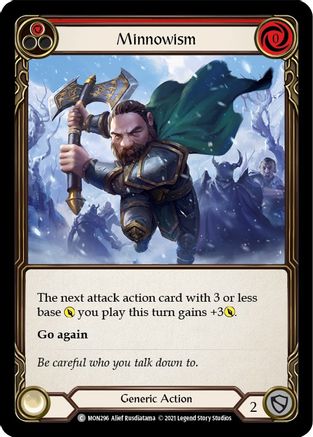 Minnowism (Red) 1st Edition  (MON296) - Monarch