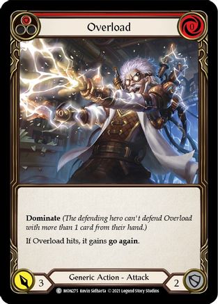 Overload (Red) (MON275) 1st Edition  - Monarch