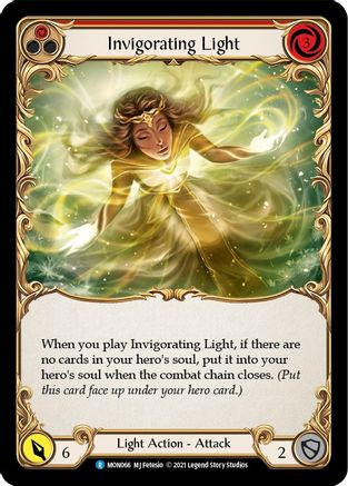 Invigorating Light (Red) (MON066) (Unlimited Edition) - Monarch