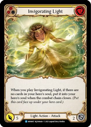 Invigorating Light (Yellow) (MON067) 1st Edition  - Monarch