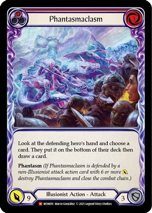 Phantasmaclasm (MON091) 1st Edition Rainbow Foil - Monarch