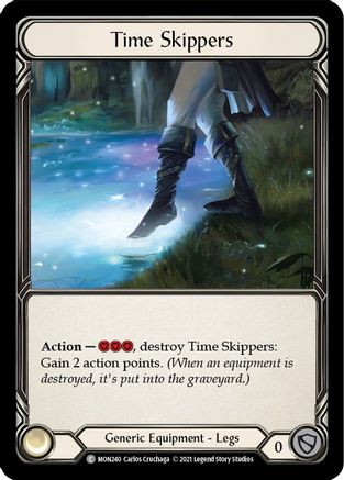 Time Skippers 1st Edition Cold Foil (MON240) - Monarch