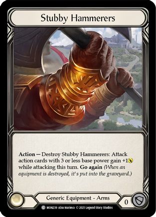 Stubby Hammerers (MON239) - Monarch 1st Edition