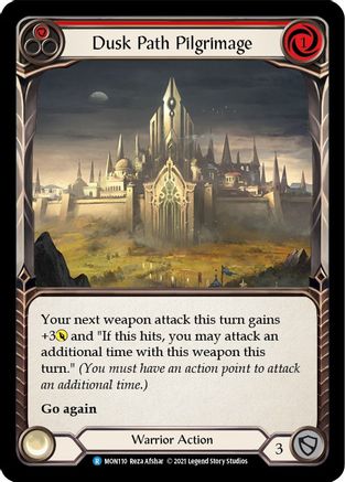 Dusk Path Pilgrimage (Red) (MON110) 1st Edition  - Monarch