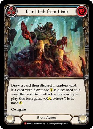 Tear Limb from Limb (MON222) (1st Edition) Rainbow Foil - Monarch