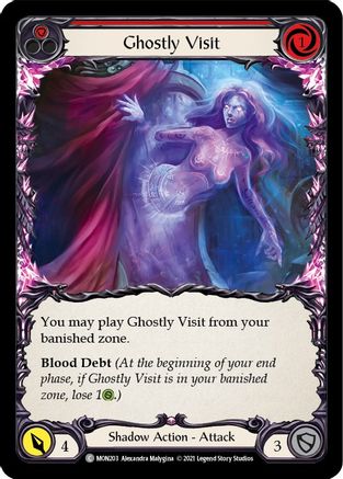 Ghostly Visit (Red) (MON203) (Unlimited Edition) - Monarch