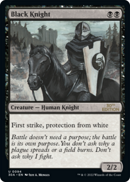 Black Knight (094) - 30th Anniversary Edition