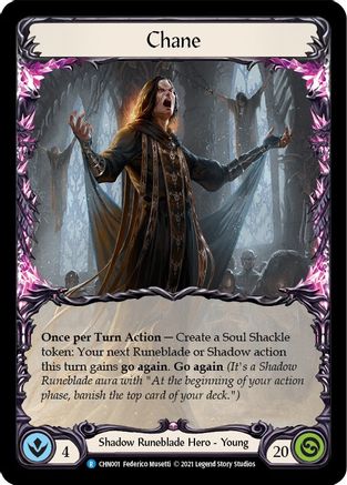 Chane (CHN001) (Unlimited Edition) Rainbow Foil - Blitz Deck: Monarch - Chane