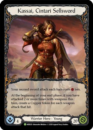 Kassai, Cintari Sellsword (HER029) Cold Foil - FaB Promos