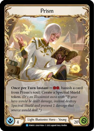 Prism (PSM001) (Unlimited Edition) Rainbow Foil - Blitz Deck: Monarch - Prism