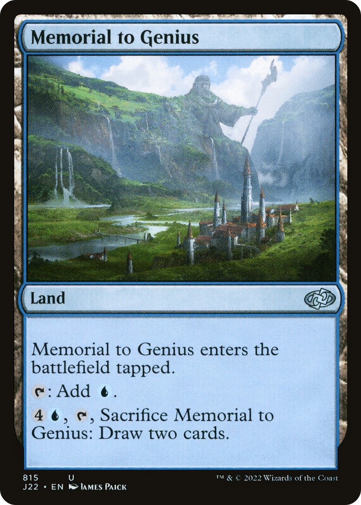 Memorial to Genius (815) - Jumpstart 2022