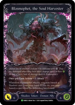 Blasmophet, the Soul Harvester [FAB021] (Promo)  Cold Foil | Silver Goblin