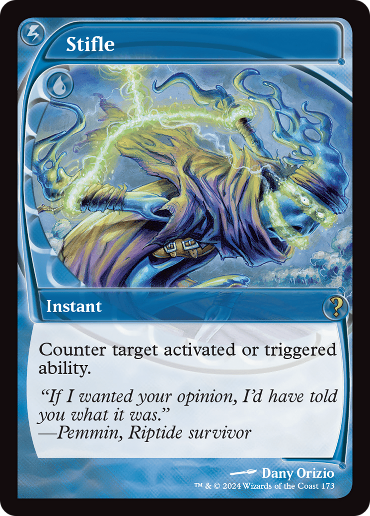 Stifle (Future Sight) (173) Foil - Mystery Booster 2