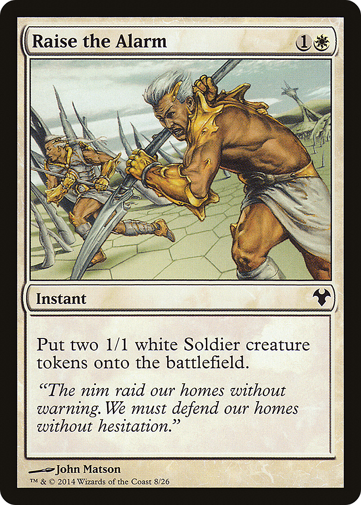 Raise the Alarm (008) - Modern Event Deck 2014