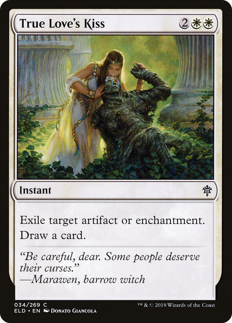 True Love's Kiss (034) Foil - Throne of Eldraine