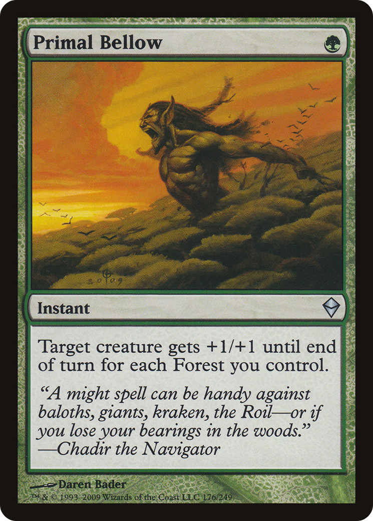 Primal Bellow (176) - Zendikar