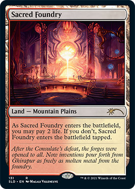 Sacred Foundry [Secret Lair Drop Series] | Silver Goblin