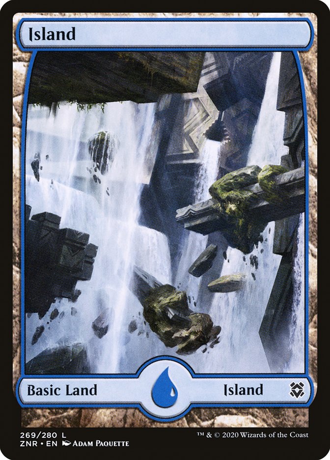 Island (269) [Zendikar Rising] | Silver Goblin