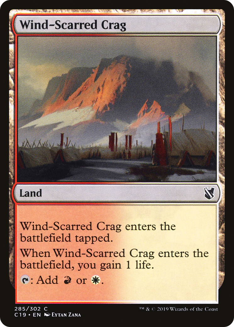 Wind-Scarred Crag (285) - Commander 2019