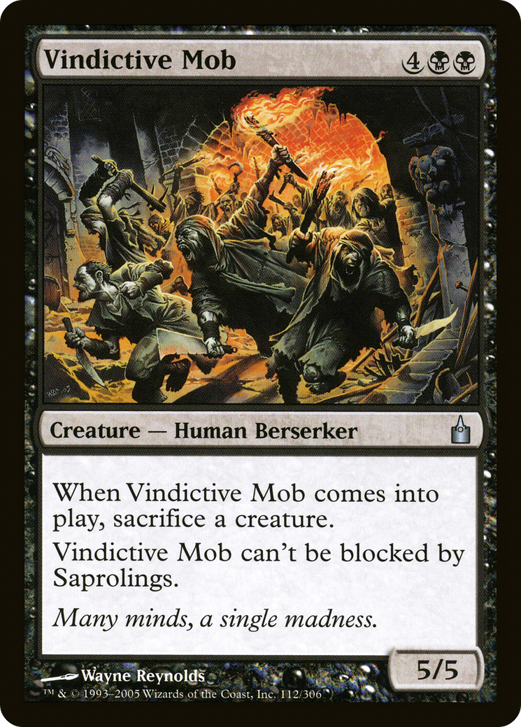 Vindictive Mob (112) - Ravnica: City of Guilds