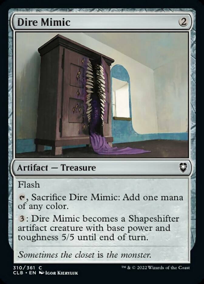 Dire Mimic [Commander Legends: Battle for Baldur's Gate] | Silver Goblin