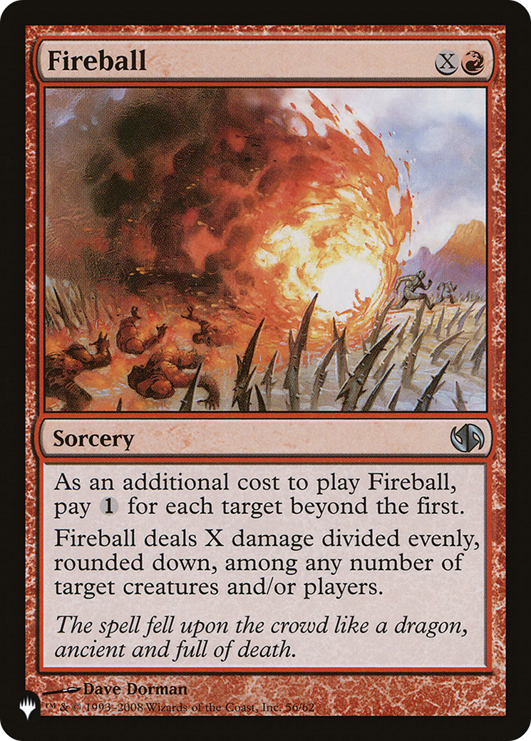 Fireball (DD2-56) - The List