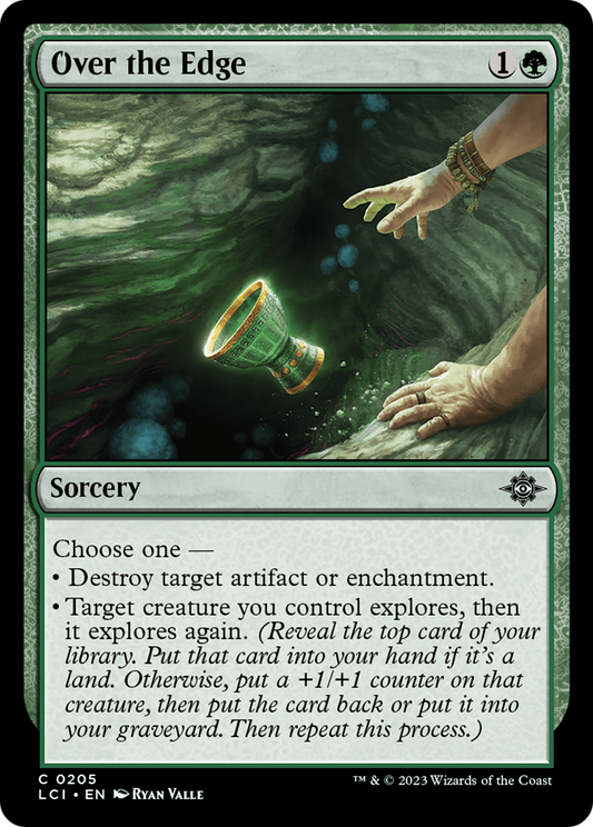 Over the Edge (205) Foil - The Lost Caverns of Ixalan