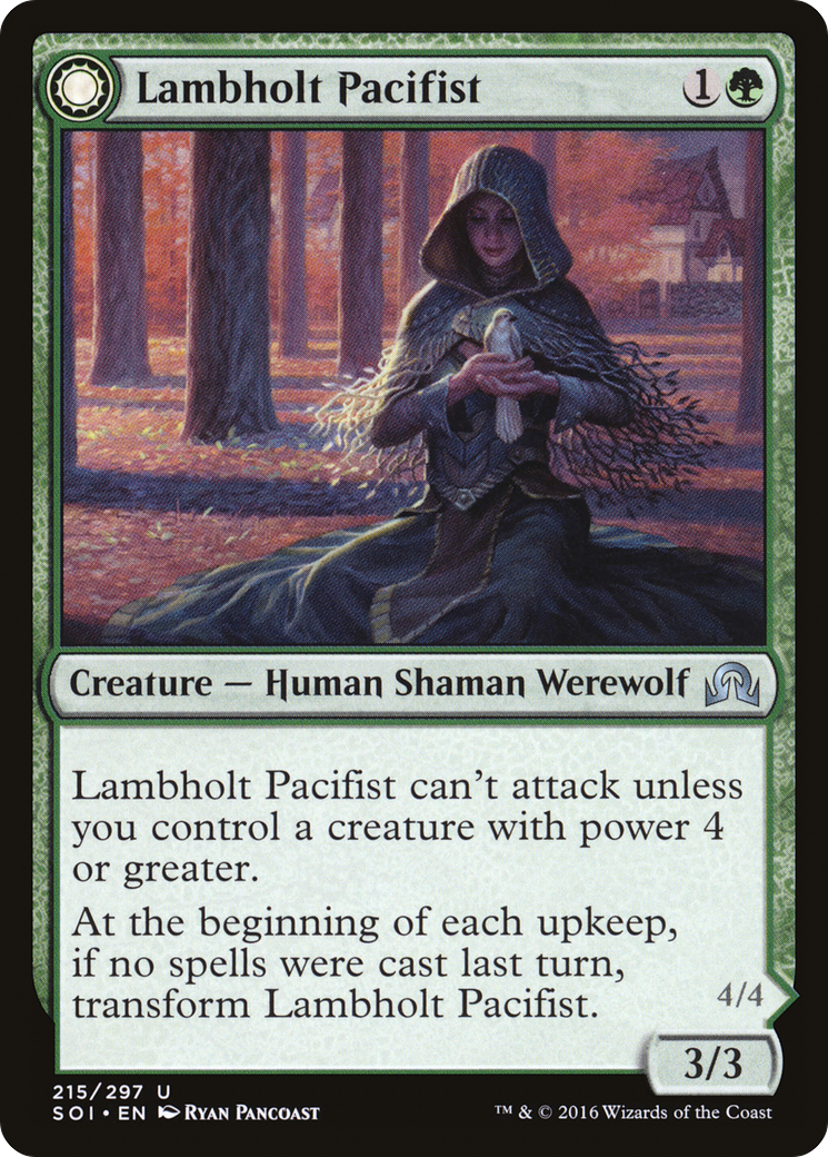 Lambholt Pacifist (215) - Shadows over Innistrad